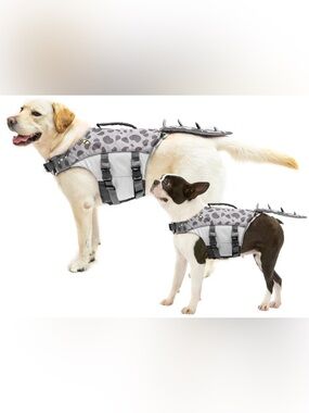 Gray Camouflage Pet Life Vest - Men's Bag Style it’s Large price is for 3 vest